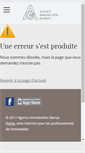 Mobile Screenshot of agencebarras.ch